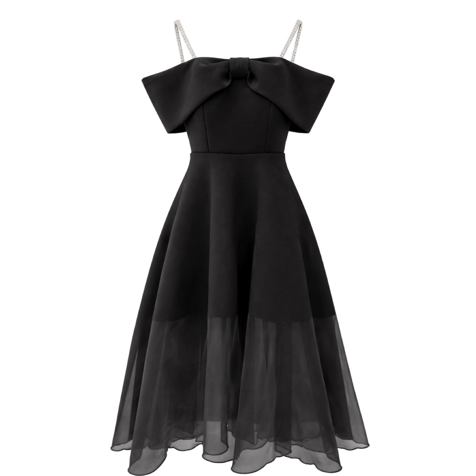 پیراهن عروسکی بلند pre130 مشکی