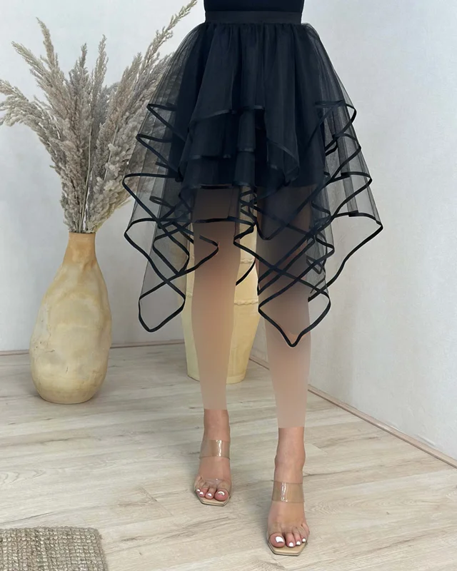 دامن عروسکی توری هفتی هشتی کد DU91