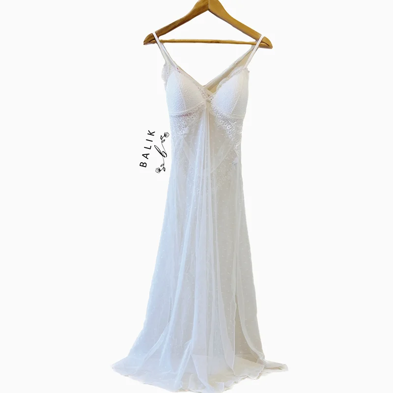 لباس خواب کاپدار ترک برند Galipoli کد 31452 سفید