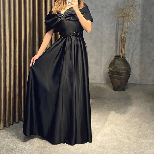 پیراهن ماکسی مجلسی کد 2425 مشکی