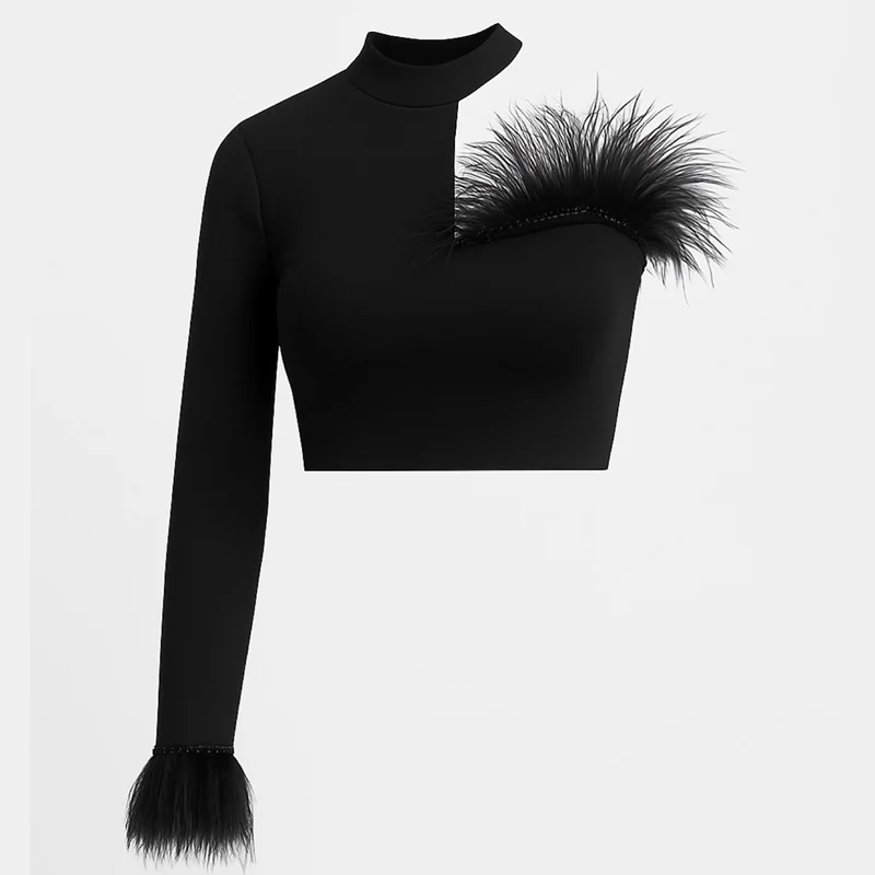 کراپ مجلسی دخترانه کد 208 مشکی