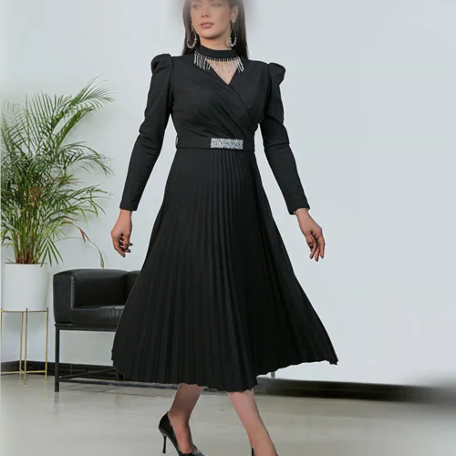 پیراهن مجلسی کد ce230 مشکی